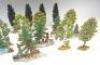 David Hawkins Collection Elastolin plastic Trees - 3