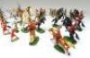 David Hawkins Collection Elastolin 40mm scale plastic Medieval figures - 3