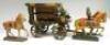 David Hawkins Collection Elastolin 70mm scale German Army roofed tinplate Ambulance Wagon - 4