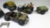 David Hawkins Collection Gonio tinplate 1/24 scale Willys Jeep - 4