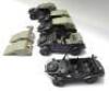 David Hawkins Collection Gonio tinplate 1/24 scale German Army VW82 Kubelwagens - 2