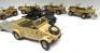 David Hawkins Collection Gonio tinplate 1/24 scale German Army VW 166 Schwimmwagens - 3