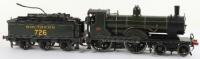 A good kit/scratch built gauge 1 electric 4-4-0 Southern E726 locomotive and tender