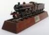 A good kit/scratch built 0 gauge 4-4-2 LB&SCR Atlantic class locomotive and tender - 3