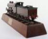 A good kit/scratch built 0 gauge 4-4-2 LB&SCR Atlantic class locomotive and tender - 4