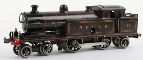 Bing for Bassett-Lowke gauge 0 clockwork LB & SCR 4-4-2T locomotive
