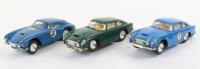 Three Vintage Unboxed Scalextric Slot Cars