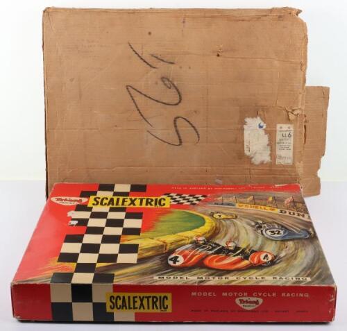 Scalextric Vintage Model Motor Cycle Racing Set