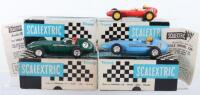 Three Boxed Vintage Scalextric Formula one Slot Cars