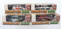 Four Vintage Scalextric Rally Boxed Slot Cars