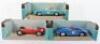 Three Boxed Vintage Scalextric Cars, - 2