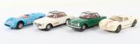 Four Spanish Scalextric Slot Cars