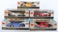 Five Vintage Boxed Scalextric Slot Cars