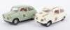 Two unboxed Spanish Scalextric Fiat T.C. 600