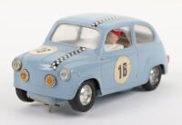 Scarce Spanish Scalextric Fiat T.C. 600 pale blue body