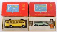 Two Boxed Tri-ang Minic Motorways Scale Models