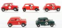 Five Vintage Unboxed Scalextric Minis