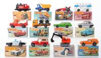 Twelve Boxed Matchbox Lesney Superfast Models,