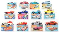 Twelve Boxed Matchbox Lesney Superfast Models