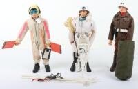 Three Vintage Action Man Dressed Figures