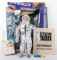 Vintage Palitoy Action Man Astronaut, with talking back pack