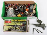 Quantity of Vintage Action Man Guns/belts and Accessories