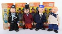 Four Codeg Boxed Camberwick Green Village Folk Dolls