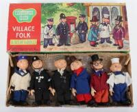 Scarce Codeg Boxed Camberwick Green Village Folk, A Set of Six Dolls