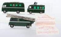 Three Dinky Toys BBC Television Vehicles