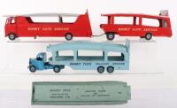 Dinky Toys 984 Car Carrier and 985 Trailer