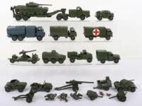 Quantity of Unboxed Military Dinky Toys