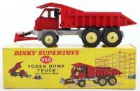 Dinky Supertoys 959 Foden Dump Truck with Bulldozer blade