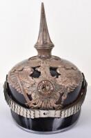 Rare 1st Battalion 1st Garde-Regiment of Fusiliers (1.Garde-Regt zu Fus) Officers Pickelhaube