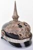 Rare 1st Battalion 1st Garde-Regiment of Fusiliers (1.Garde-Regt zu Fus) Officers Pickelhaube - 6