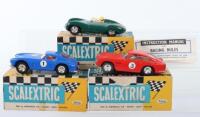 Three Vintage Boxed Scalextric Cars
