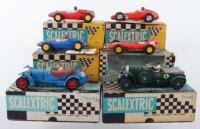 Six Boxed Vintage Scalextric Cars
