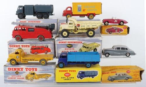 Eight Boxed Dinky Toys