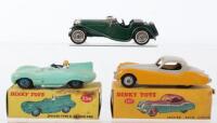 Two Boxed Dinky Toys Jaguar Models