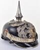 Rare Hessian Lieb-Garde Infantry Regiment 115 Reserve Officers Pickelhaube - 6