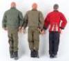 Six Vintage Action Man Painted Head Dolls - 6