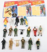 A Quantity of Action Man Palitoy Action Force Mini Figures and Vehicles