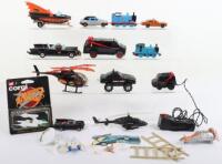 Corgi Toys unboxed Gift Set 40 Batmobile, Batboat and Batcopter
