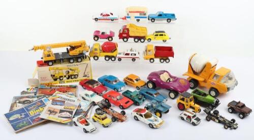 A Quantity of Dinky, Corgi and Tonka Toys