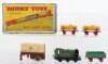 Dinky Toys Pre War Set 19 Mixed Goods Train Set