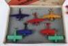 Scarce Pre War B.L. & Co Ltd Miniature Transport Toys Aircraft Set 6FF - 2