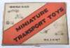 Scarce Pre War B.L. & Co Ltd Miniature Transport Toys Aircraft Set 6FF - 4