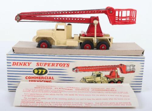 Dinky Supertoys 977 Commercial Servicing Platform Vehicle