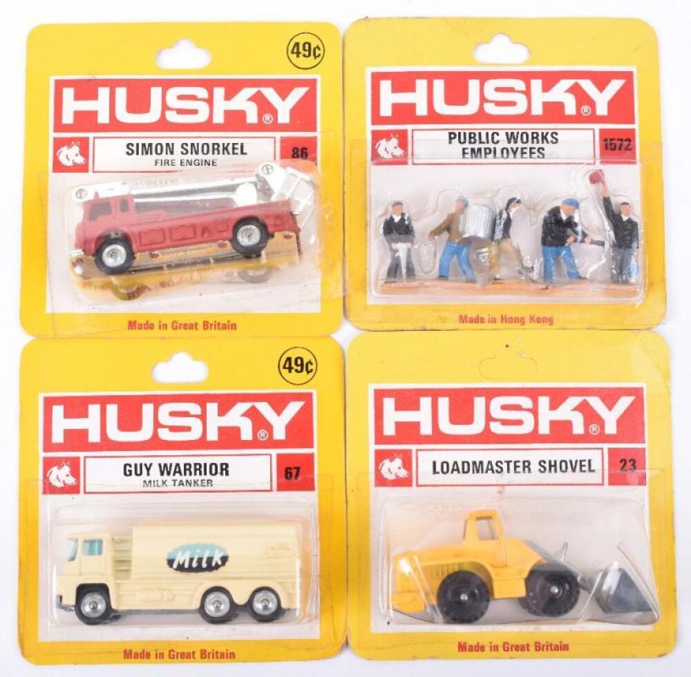 Husky Models Four Carded Husky Models
