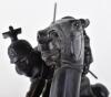 Ludwig Habich (1872-1949) Bronze Figure of a Wurttemberg Uhlan Charging - 7