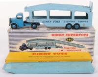 Dinky Toys 982 Bedford Pullmore Car Transporter with 994 Detachable Loading Ramp, with windows